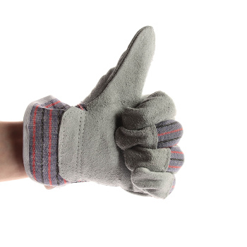 Перчатки спилковые комбинированные "T4P" (арт.5085007) *10/120 Перчатки спилковые комбинированные "T4P" (арт.5085007) *10/120