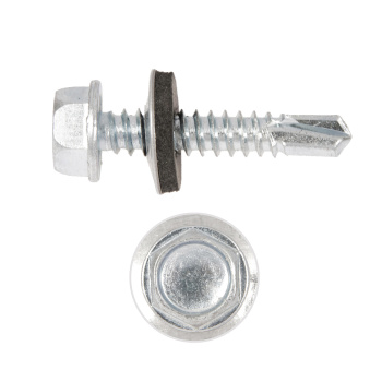 Саморезы кровельные BROZEX 6,3*32 цинк (10кг) промтара *10