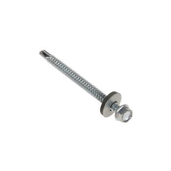 Саморезы кровельные 5.5х76 мм BROZEX, оцинкованная сталь, 70 шт.