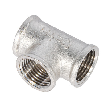 Тройник сантехнический 1/2"(Ø15) М/М/М CTM CRTF0012 *10/100