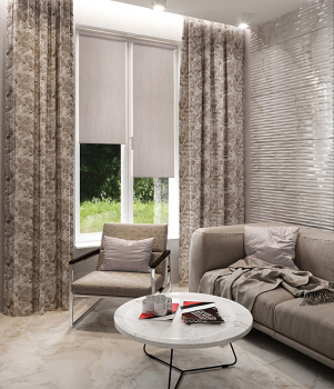 Штора рулонная Ривера миндаль 57*175 ГП Легранд *1/6