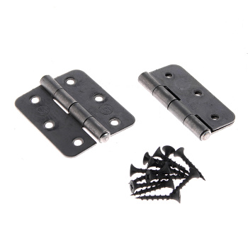 Петля накладная 60мм цинк (комплект 2 шт + саморезы) ДомоСтрой *10/100