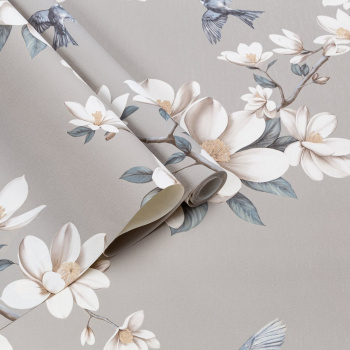 Обои флиз "Палитра" Magnolia (сер.) PL72535-28   1,06*10м *1/8