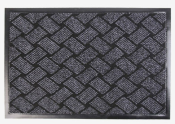 Коврик влаговпитывающий 40*60 см "Крафт" серый "KOVROFF" (арт.70102)  *1/15