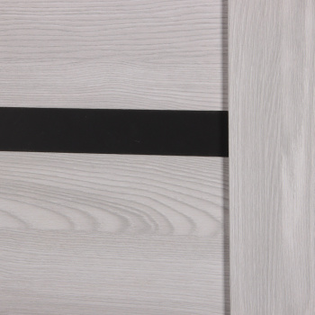 Дверное полотно остекленное 2000х700х38 мм Двери Гуд Х31, ривьера айс/графит