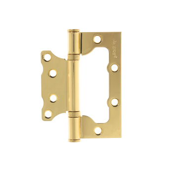 Петля без врезки 100*75*2,5мм ЗОЛОТО G AVERS *2/12/96  аналог ИЯ135