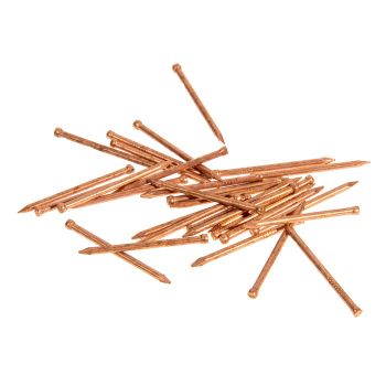 Гвозди финишные 1.4х25 мм BROZEX, 0.1 кг, медь