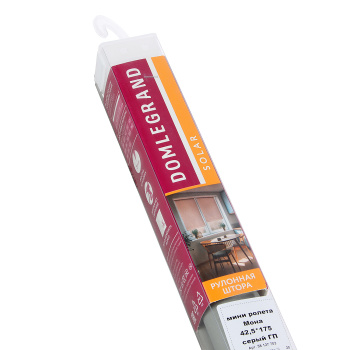 Штора рулонная Мона серый 42,5*175 Легранд *1/6