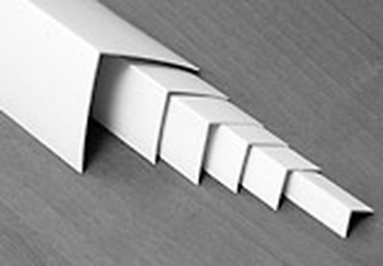 Уголок отделочный ПВХ 25*25 белый 2,7м РСП *50