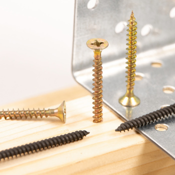 Шурупы жёлтые BROZEX пакет 4,5*40 (20шт) *10/100