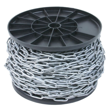 Цепь сварная длиннозвенная оцинкованная  4мм DIN763 (50м)   *1