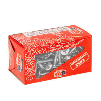 Саморезы прессшайба BROZEX коробка 4,2*25 сверло (150шт) *10