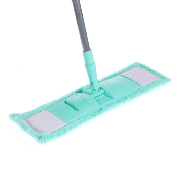 Швабра "флеттер" насадка микрофибра, телескоп. ручка дл.125мм "Умничка" KF-P024("МультиПласт") *1/24