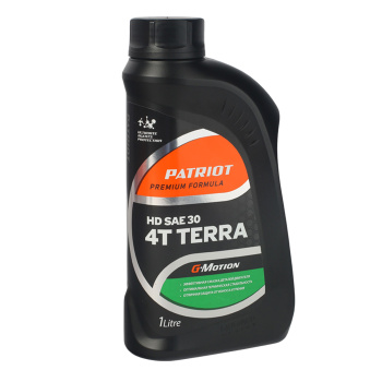 Масло д/4-х тактных двигателей 1л минеральное G-Motion HD SAE 30 4Т TERRA PATRIOT *1/12 Масло д/4-х тактных двигателей 1л минеральное G-Motion HD SAE 30 4Т TERRA PATRIOT *1/12
