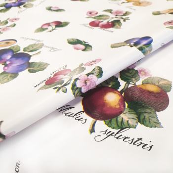 Клеёнка на нетканой основе "Carnelia" "Фрукты" на бел. шир1,4м CL-1946A *20