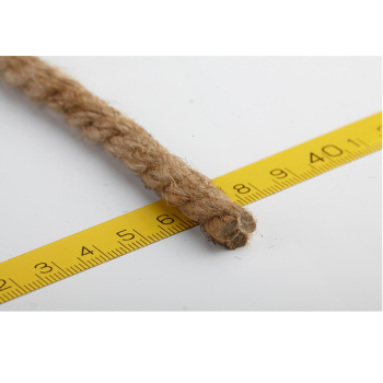Веревка джутовая d 6мм дл.10м крученая арт.10016 ("Сибшнур") *1/50