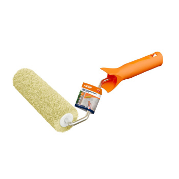 Валик-миди 120мм в сборе д/фасадных работ,d-25мм,ворс12/18мм,ручка30см,полиакрил (Акор) *1/45