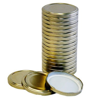 Набор крышек "Ассорти", d 82 мм, УралСКО, 20 шт., твист, закаточные