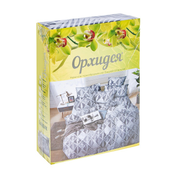 Постельное белье 2сп бамбук Орхидея 4645, наволочки 70*70см - 2шт *1