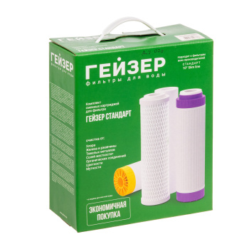 Комплект картриджей Гейзер С-1 к "Гейзер-Стандарт" (Рус) 50085 *1/6