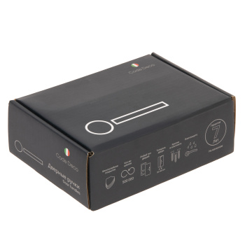 Ручка раздельная ХРОМ матовый H-22110-A-CRM Code Deco *1/18