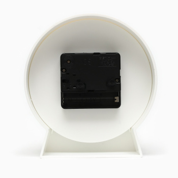 Будильник, 12 х 5 см, белый 9905021