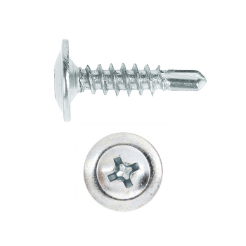 Саморезы прессшайба BROZEX 4,2*16 сверло (10кг) промтара  *10