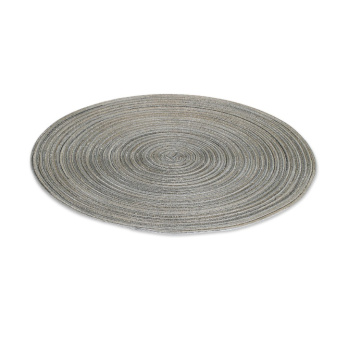 яяяСалфетка сервировочная "мат" полипр. круглая d38см "Saint Germain"сер DM98120 "Domenik" *1/12/24