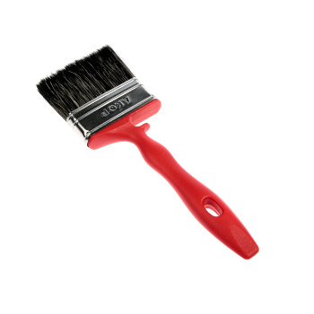 Кисть "Водные краски" 75*17 красн.пласт.ручка (Акор) *5/60