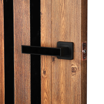 Дверное полотно глухое 2000х800х40 мм BROZEX-WOOD Estetica 303, орех