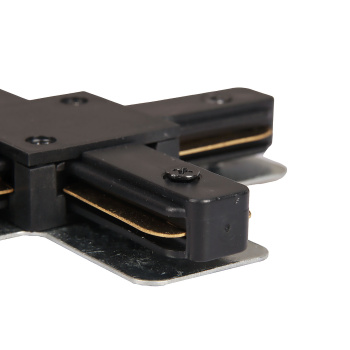 Соединитель для шинопровода Х-образный 1-фазный черный 220В GENERAL G-1-TXT-IP20-B 580933 *1