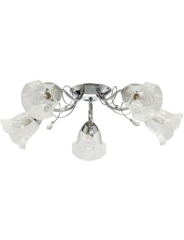 Люстра De City 372015005, E14, 5 ламп, 40 Вт, цвет хром Люстра De City 372015005, E14, 5 ламп, 40 Вт, цвет хром