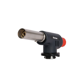 Горелка газ. с пьезорозж., цанговый захват, широкое cопло 15х4х5,5см ЕРМАК (333-097) *1/80